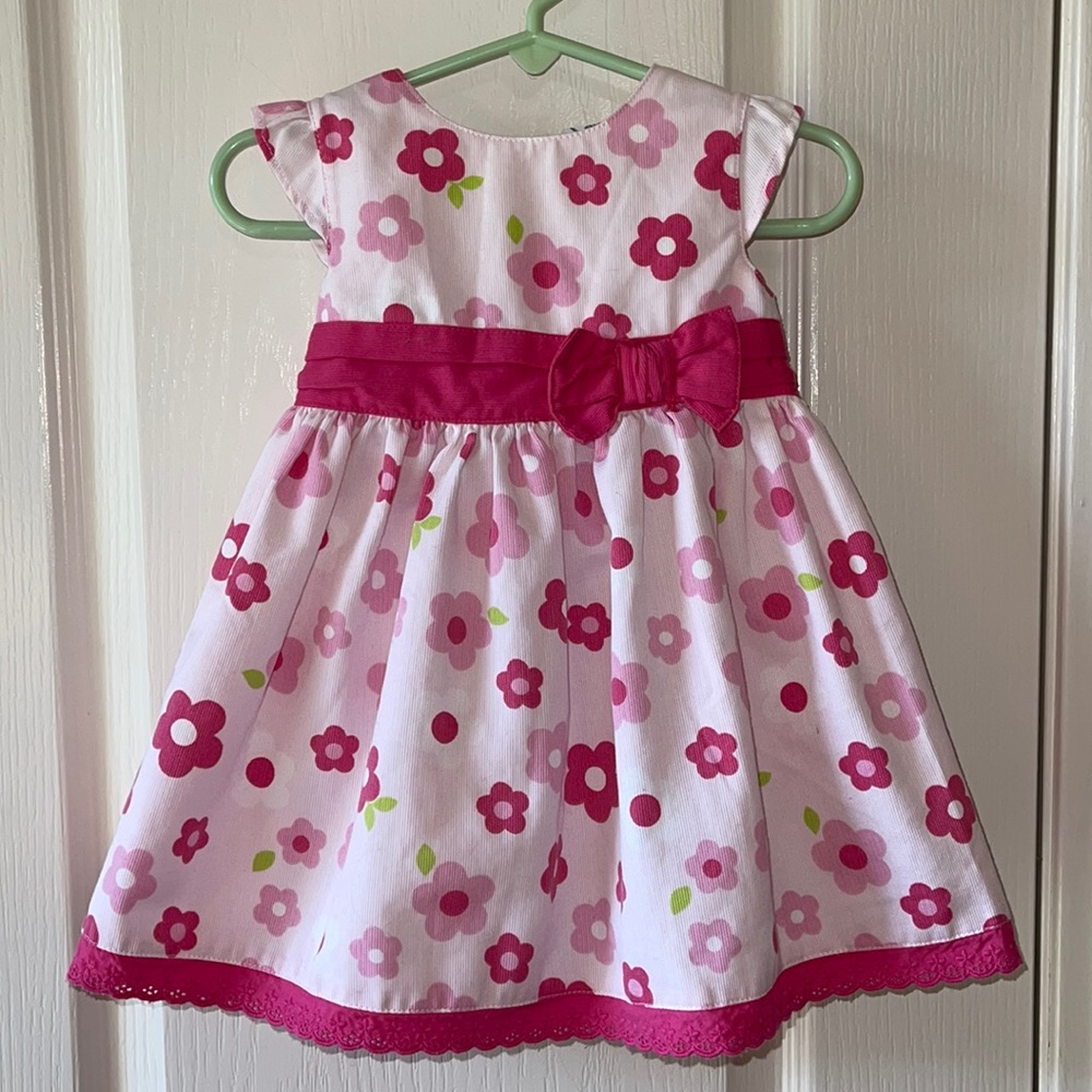 Laura Ashley pink dress